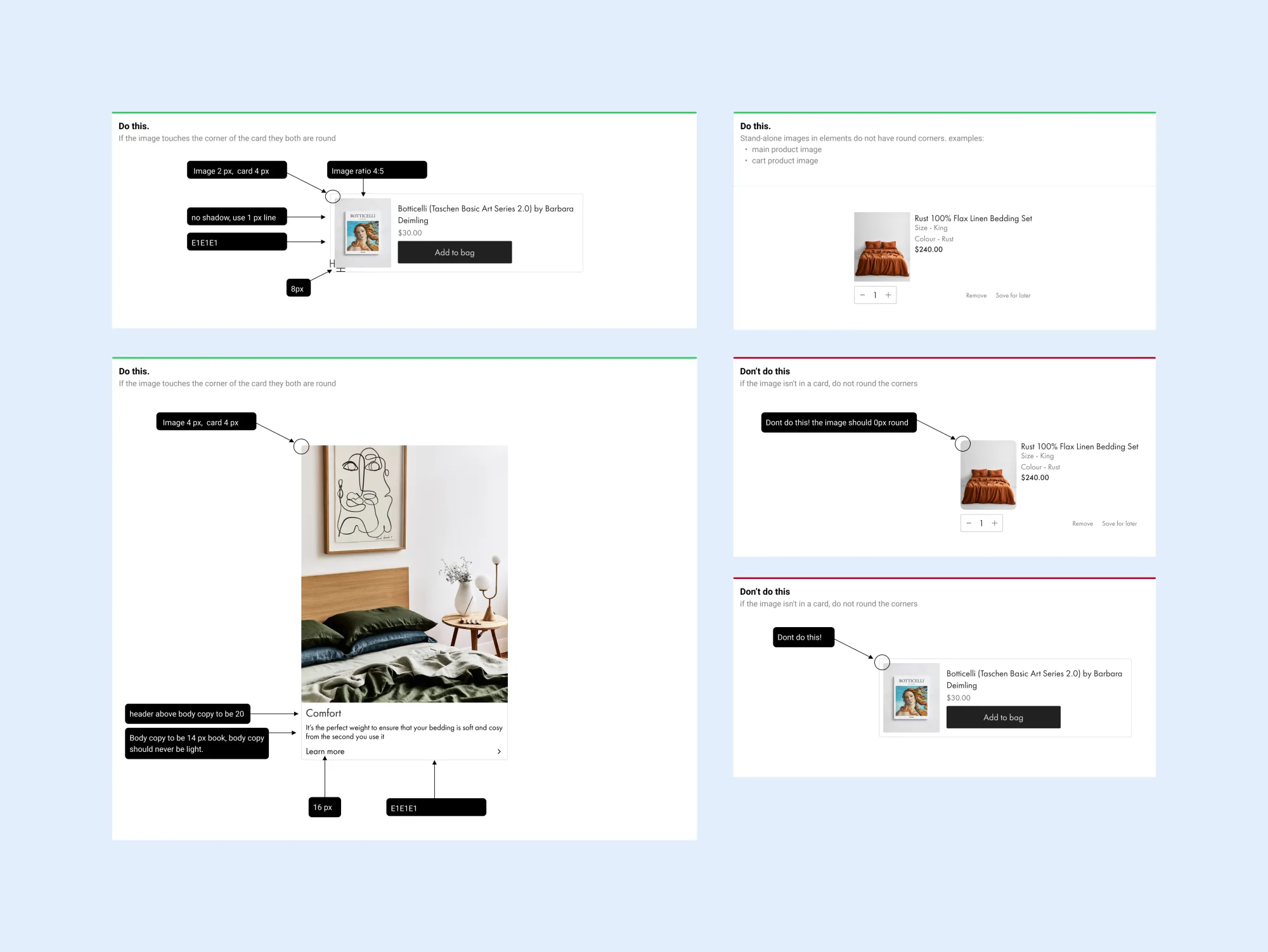Bed Threads design system.