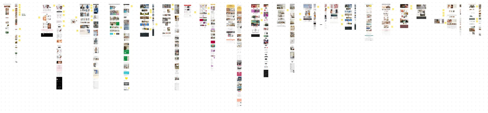 Competitor homepage analysis.