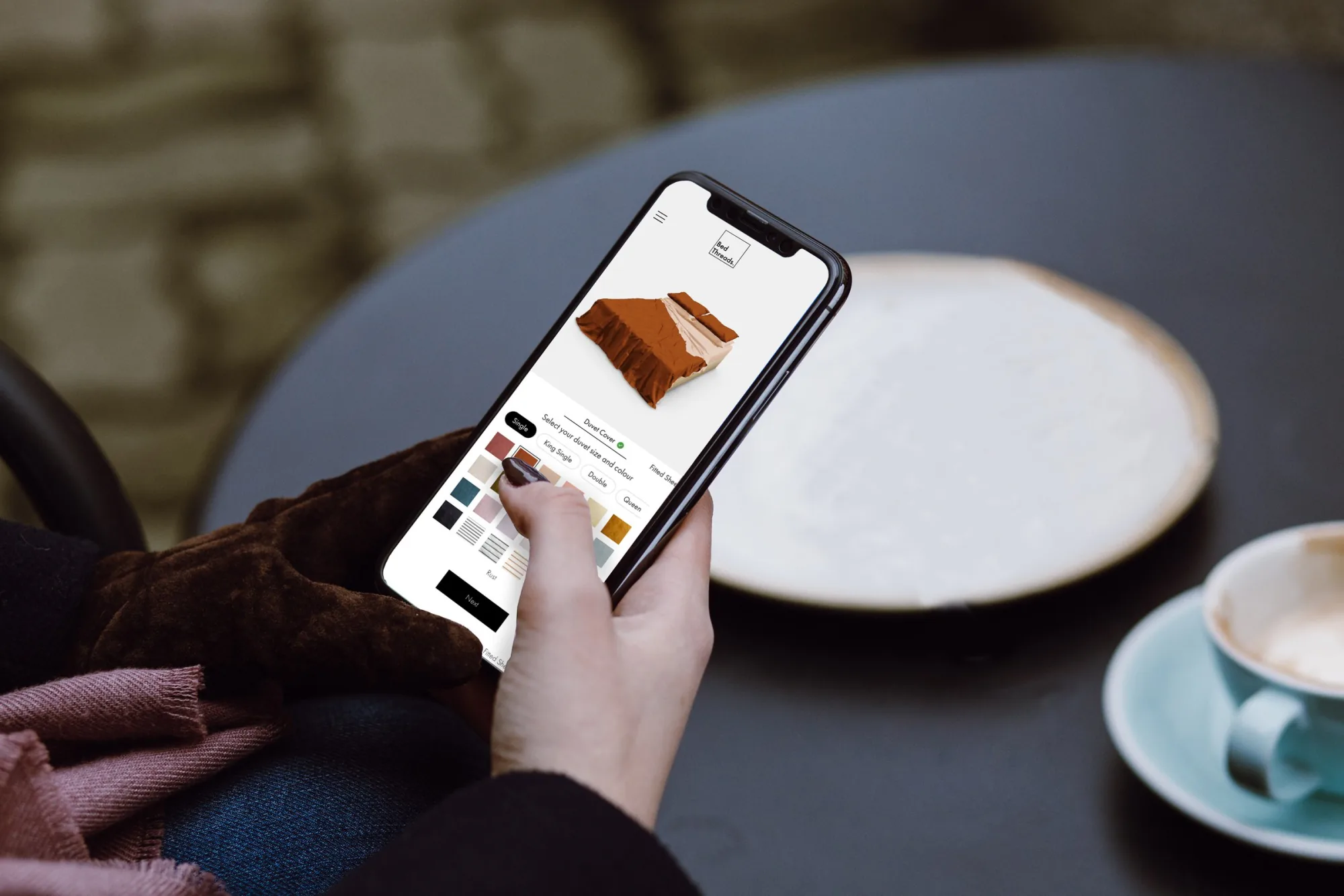Bed Threads product page redesign.