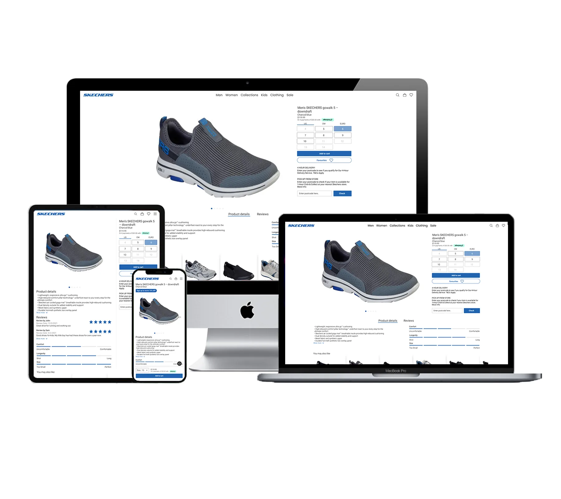 Skechers PDP redesign.